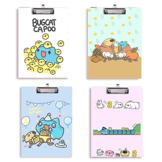 kẹp tài liệu bìa cứng capoo KTLG2 dễ thương  cute size A4 hoạt hình