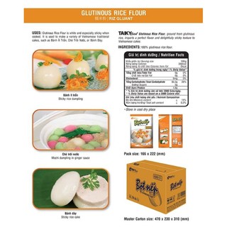 BỘT NẾP TÀI KÝ GÓI 400G