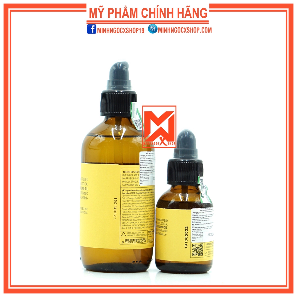 Tinh dầu phục hồi tái tạo tóc OWAY GLOSSY NECTAR 50 - 160ml chính hãng