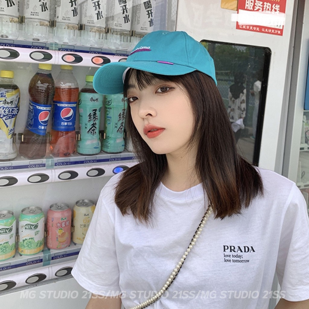 Mũ lưỡi trai MG STUDIO thêu chữ ouyixiang 5 màu tùy chọn