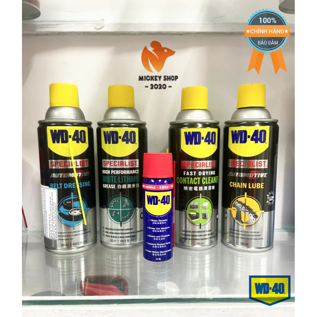 [ KHUYÊN DÙNG ] Chai xịt bôi trơn đa năng WD-40 Multi-Use Product 51ml