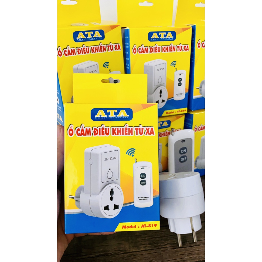 Ổ CẮM ĐIỆN ĐIỀU KHIỂN TỪ XA ATA  AT-819