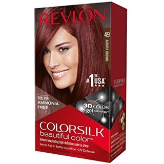 Thuốc nhuộm tóc Revlon ColorSilk số 49 - Nâu ánh đỏ