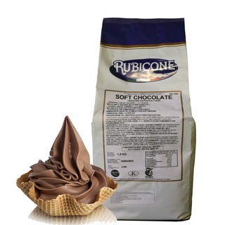 Rubicone Soft Socola - Bột kem tươi, gelat vị Socola