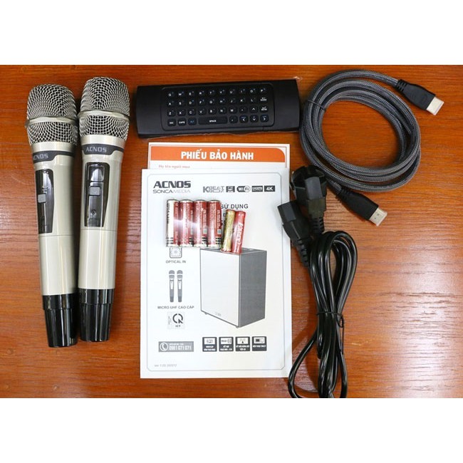 Dàn karaoke di động KBeatbox KSNet550 công suất 300W tặng kèm 2 Míc Karaoke