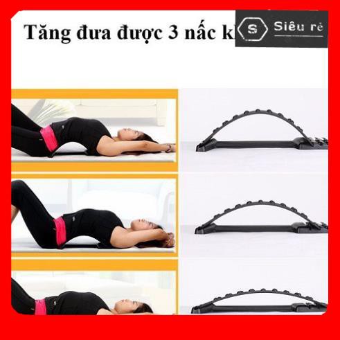 Dụng Cụ Massage Tập Lưng Và Hỗ Trợ Cột Sống, Chống Thoái Vị Đĩa Đệm (MS7294)