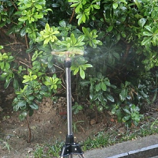 Béc tưới cây phun sương tự động xoay tròn 360 độ, đầu van 3 đầu tưới vườn bằng đồng phun xa 25m