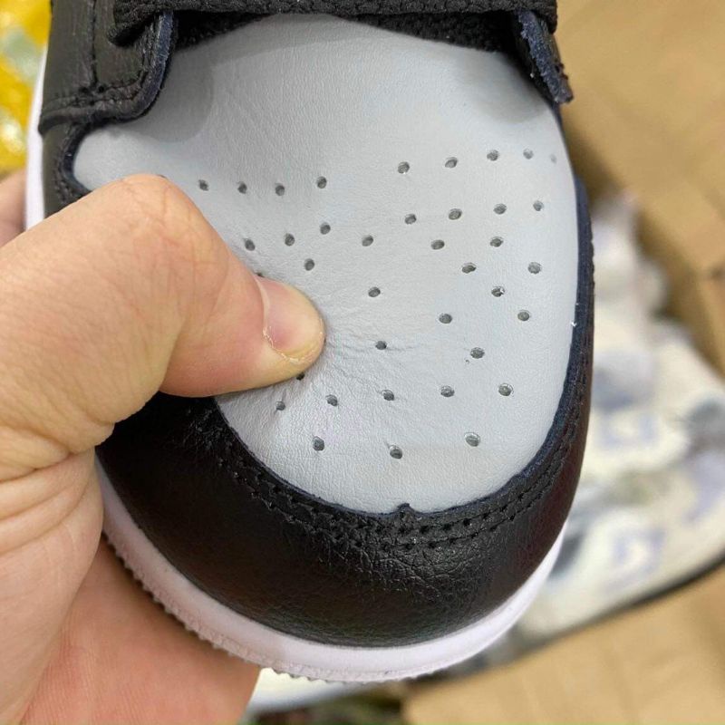 Giày jordan xám đen  ❤free ship❤  giày jordan 1 cổ thấp  ,  thể thao nam nữ sneaker jd 11 full box