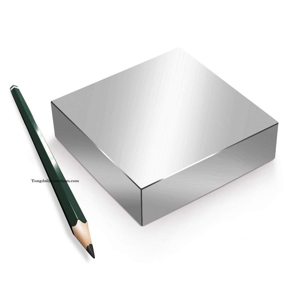 [Xả Kho] Nam châm viên trắng siêu mạnh 100*100*30mm, nam châm siêu cường cẩn thận khi sử dụng!