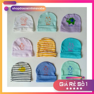 Mũ sơ sinh Hotga/ Nón sơ sinh cho bé dưới 2 tháng