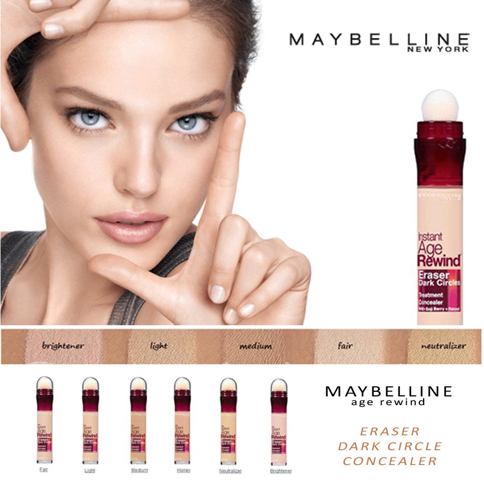 Bút cushion che khuyết điểm giảm quầng thâm Maybelline Instant Age Rewind 6ml | BigBuy360 - bigbuy360.vn