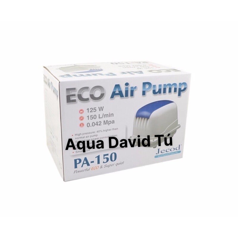 Máy Sủi Oxy JECOD ECO - MÁY OXY CHUYÊN DÀNH CHO AO CÁ NGOÀI TRỜI .Tiêu Thụ Điện Năng Thấp - Tiết Kiệm Điện Đến 30%