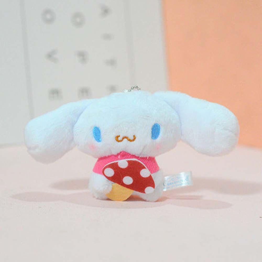 DARNELL Móc Khóa Thú Nhồi Bông Hình Động Vật Dễ Thương