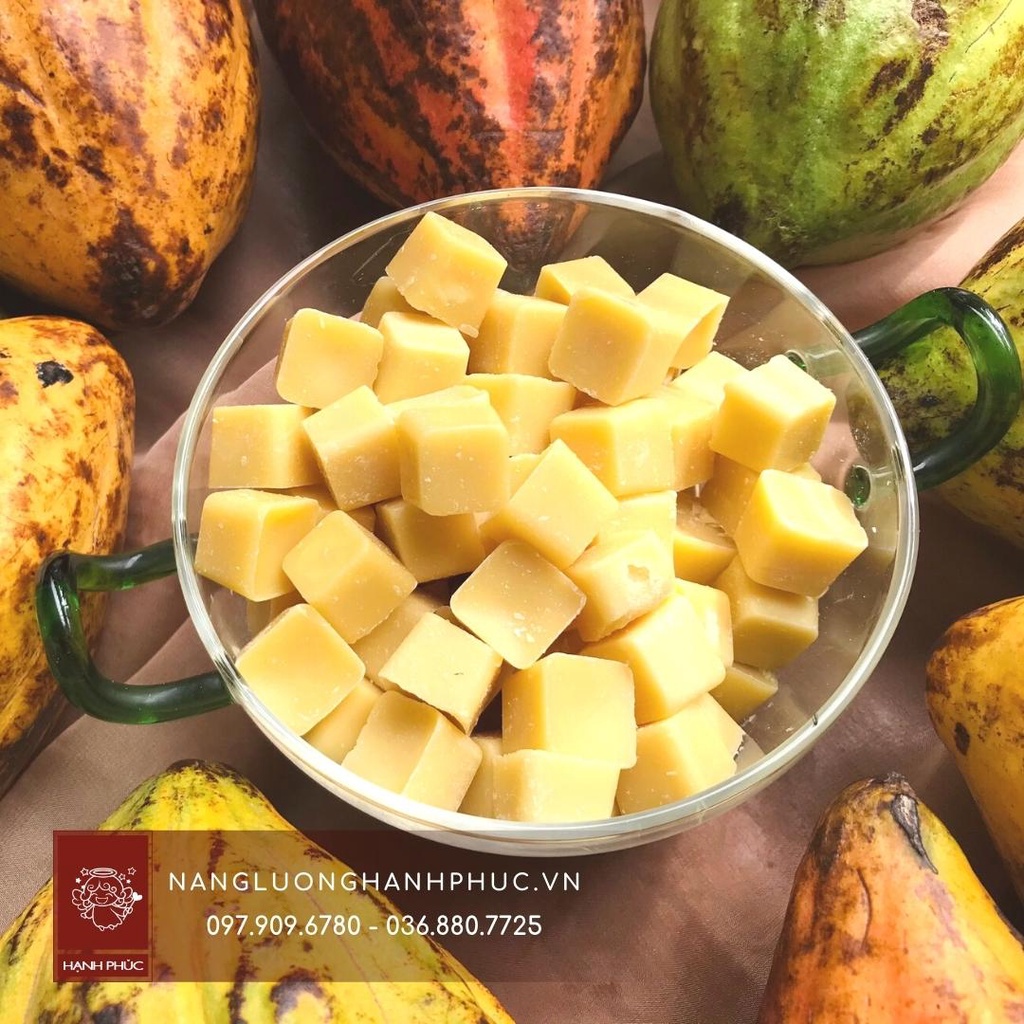 Bơ Cacao Hạnh Phúc - làm socola - Nguyên chất
