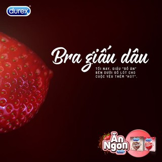 Bao Cao Su Durex Sensual Strawberry