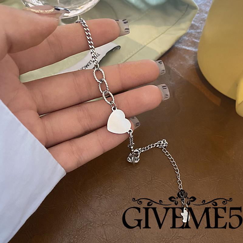 Vòng cổ mặt hình trái tim thời trang cho nữ