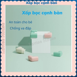 Miếng xốp bọc cạnh bàn, xốp chống va đập - an toàn cho bé