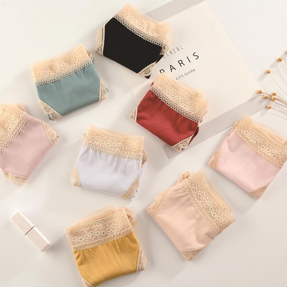 BACK2LIFE Quần Lót Cotton Mềm Mại Lưng Thấp Không Đường May Gợi Cảm Cho Nữ