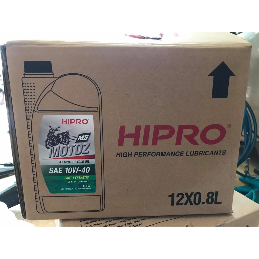 HIPRO MOTOZ M3 10W40 I NHỚT BÁN TỔNG HỢP CHO XE SỐ