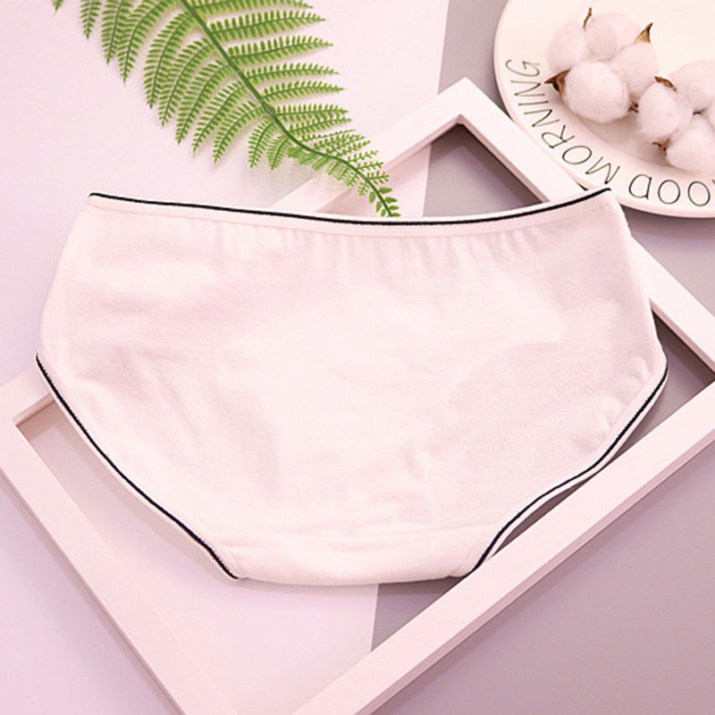 Quần lót cotton màu trơn
