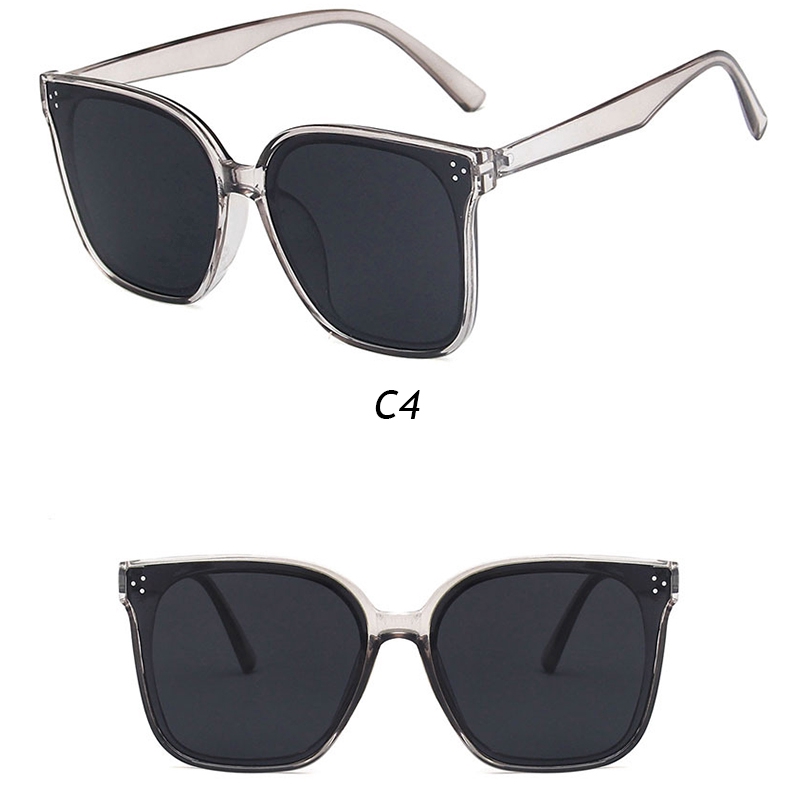 Kính Râm Gọng Lớn Chống Tia UV Phong Cách Cổ Điển Hàn Quốc Dành Cho Nam Và Nữ