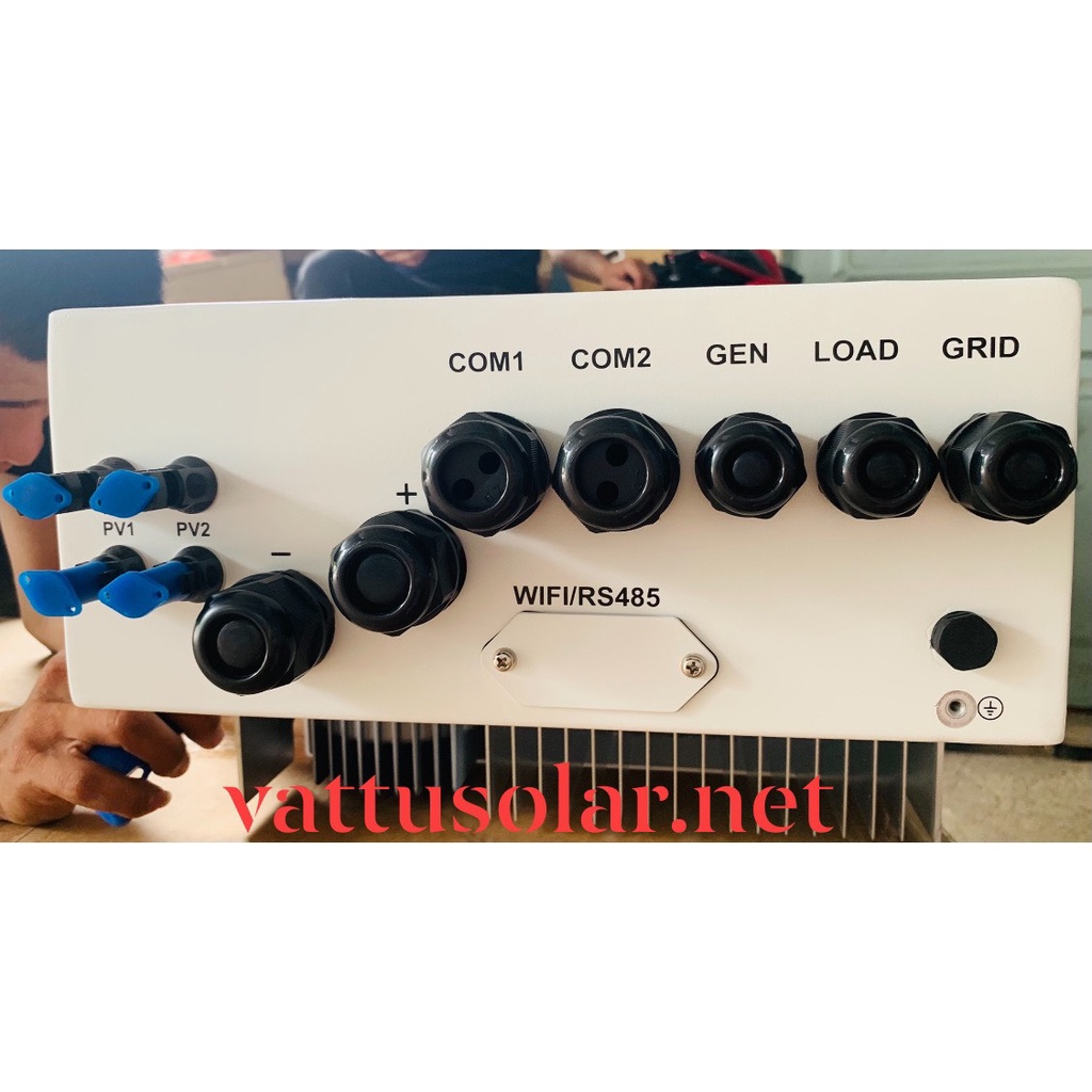 Biến Tần Inverter Hybrid Deye 6kW - Inverter Hòa Lưới Có Lưu Trữ SUN-6K-SG04LP1-EU, Sản phẩm chính hãng
