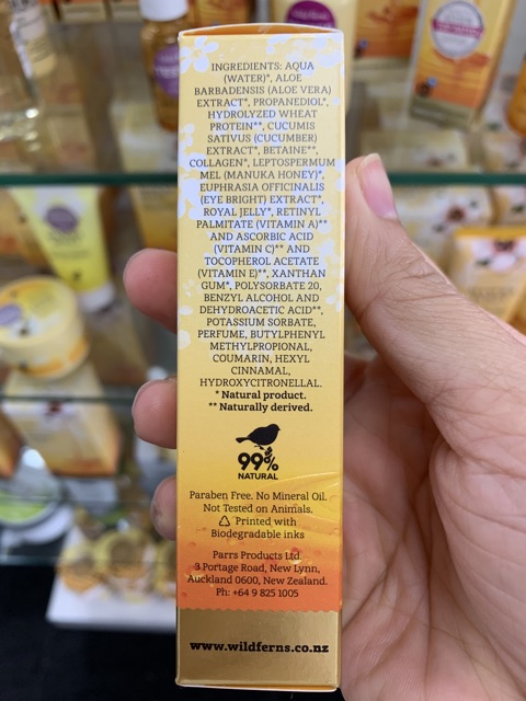 Serum dưỡng mắt Manuka Honey 15ml