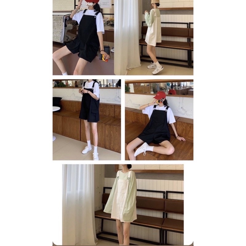 Quần Yếm/ Váy yếm Kaki co dãn tốt cực xinh