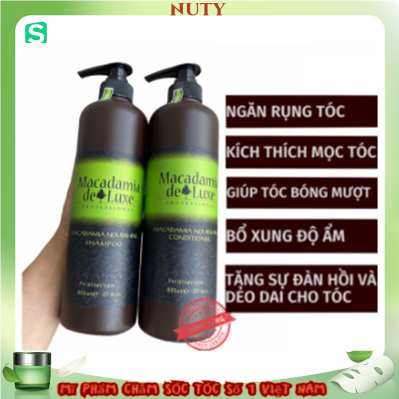 Cặp dầu gội MACADAMIA 850ML_DG11