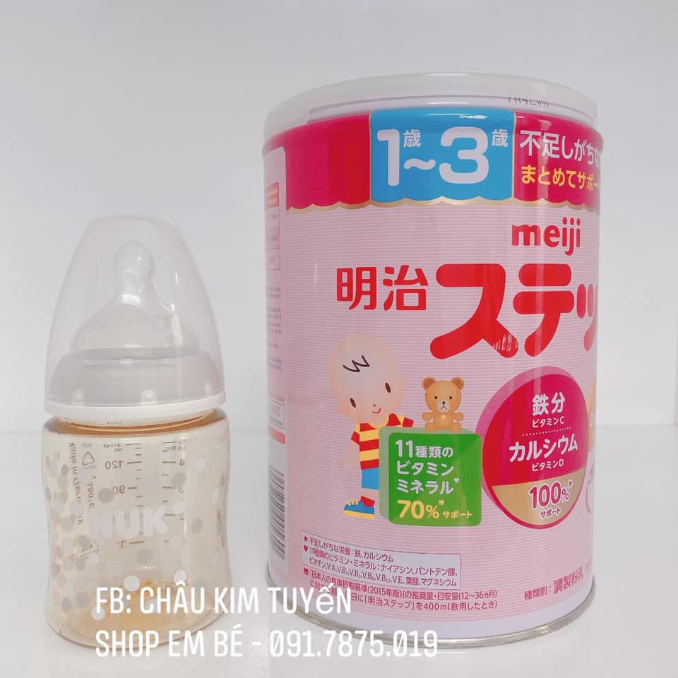 BÌNH SỮA NUK PPSU NÚM TI SILICONE