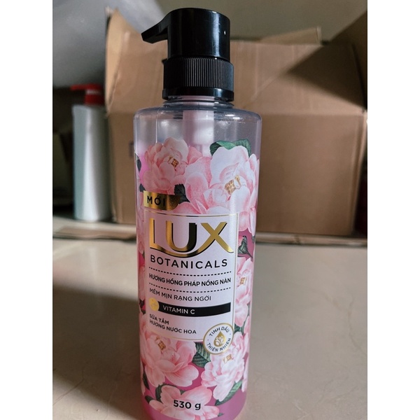 Combo sữa tắm LUX hương nước hoa phong lan quyến rủ 530g