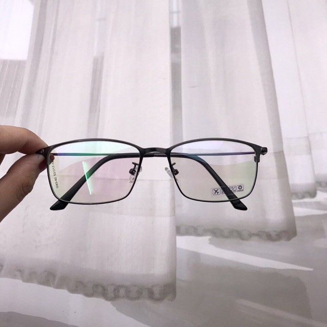 Kính gọng Kim loại tăm mảnh, siêu nhẹ 9042