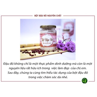 Combo Bột Đậu Đỏ + Mật Ong Hoa Cà Phê Vũ Gia