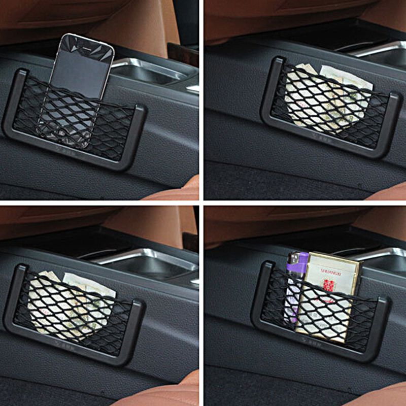 Túi Lưới Đựng Điện Thoại / Thẻ Gắn Sau Ghế Ngồi Xe Hơi