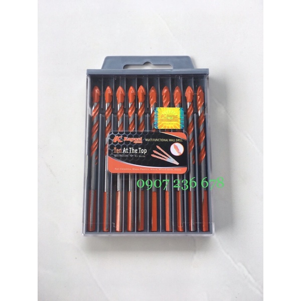Mũi Khoan Đa Năng Kapusi 6mm, 8mm, 10mm, 12mm