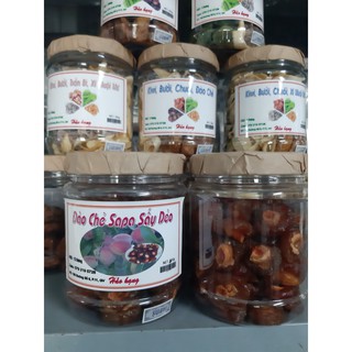 Đào chẻ sapa sấy dẻo đóng hủ 400g