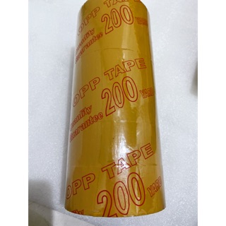Băng keo đục 200y lõi siêu mõng 4ly 1 cây 6 cuộn