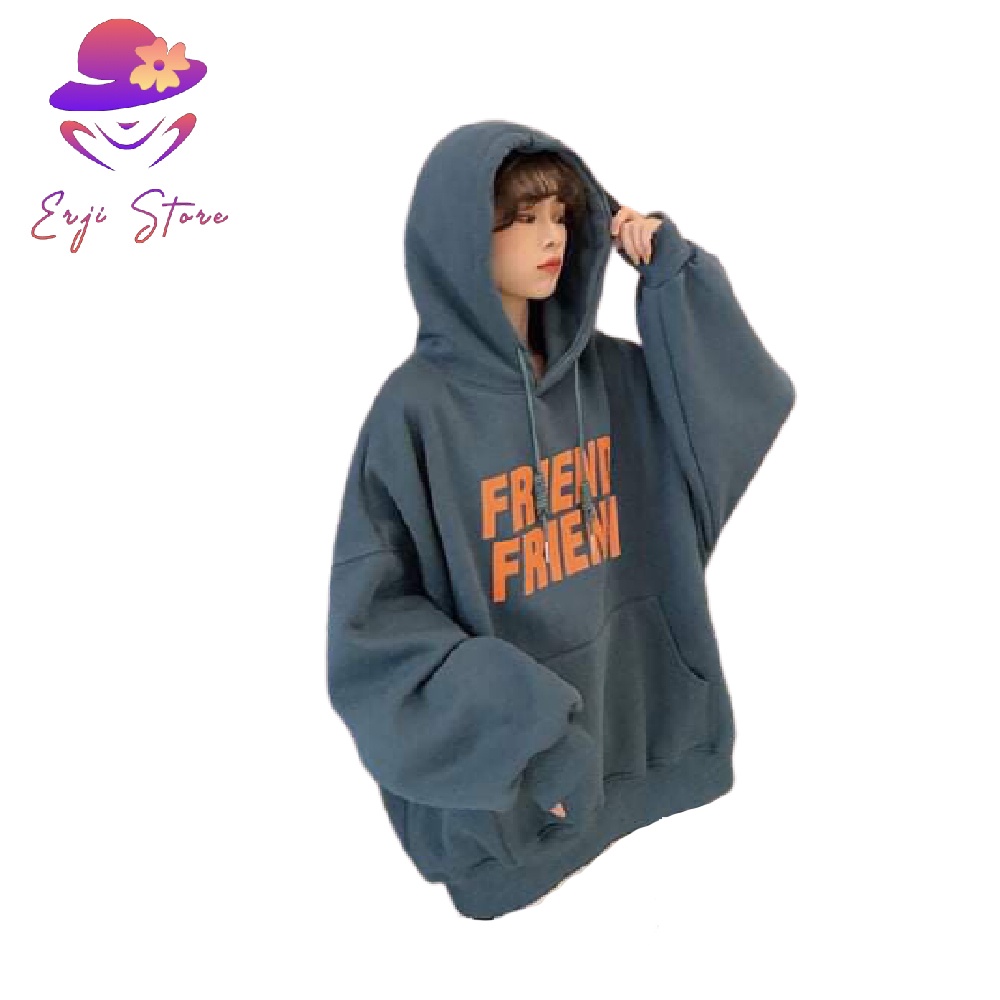 Áo Hoodie Logo Chữ FRIENDS Form Rộng Tay Bồng, Áo Hoodie Unisex Form Rộng Nhiều Màu | BigBuy360 - bigbuy360.vn
