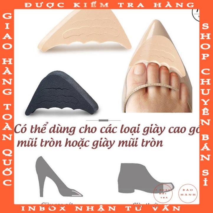 Cặp lót giày cao gót nữ đệm êm ngón chân XIMO chất liệu cao su non (LGCGC10)