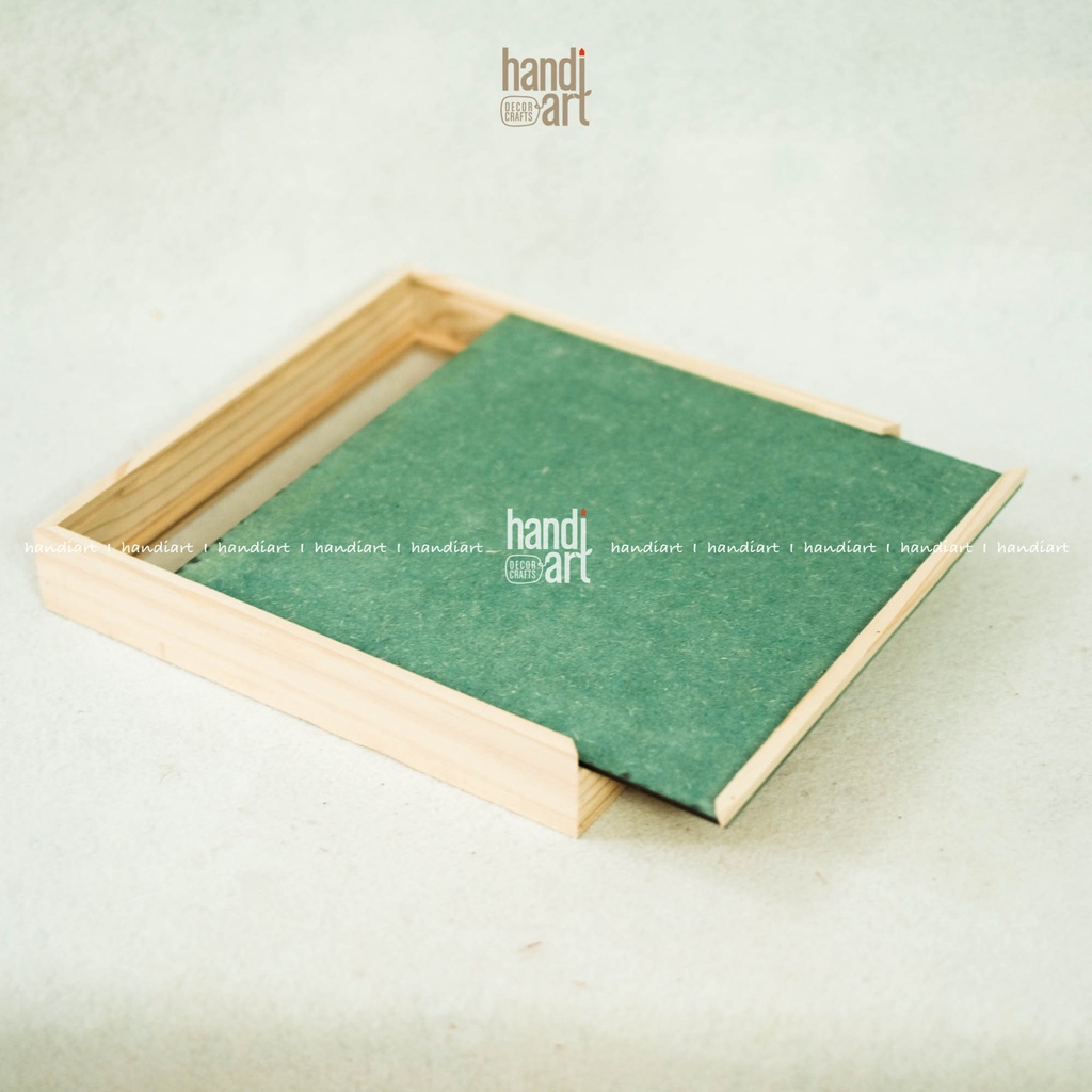 Hộp gỗ trang trí, Khung hộp đèn 3D, tranh hộp 30x30cm