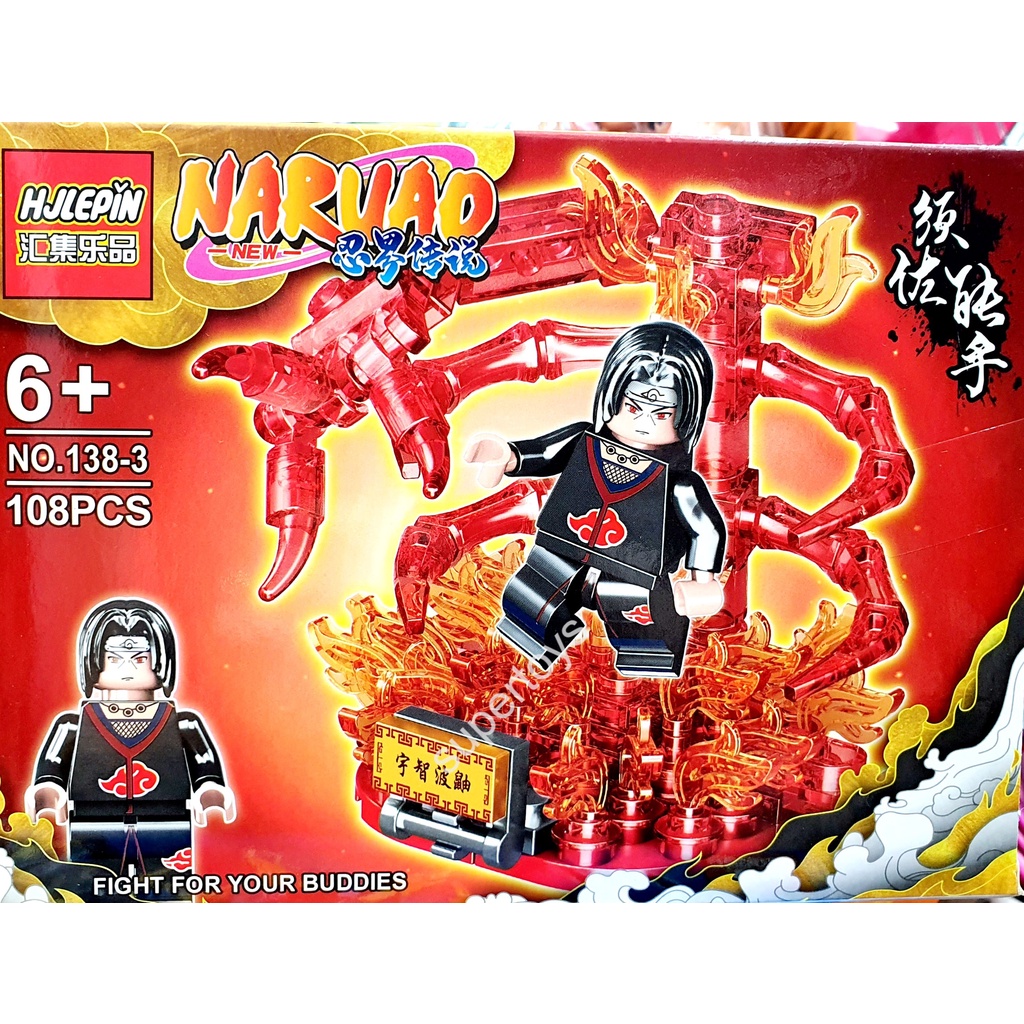 lego naruto và các vỹ thú triệu hồi