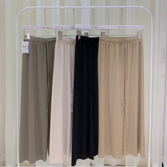 Q274- cullotes cạp chun cắt gấu