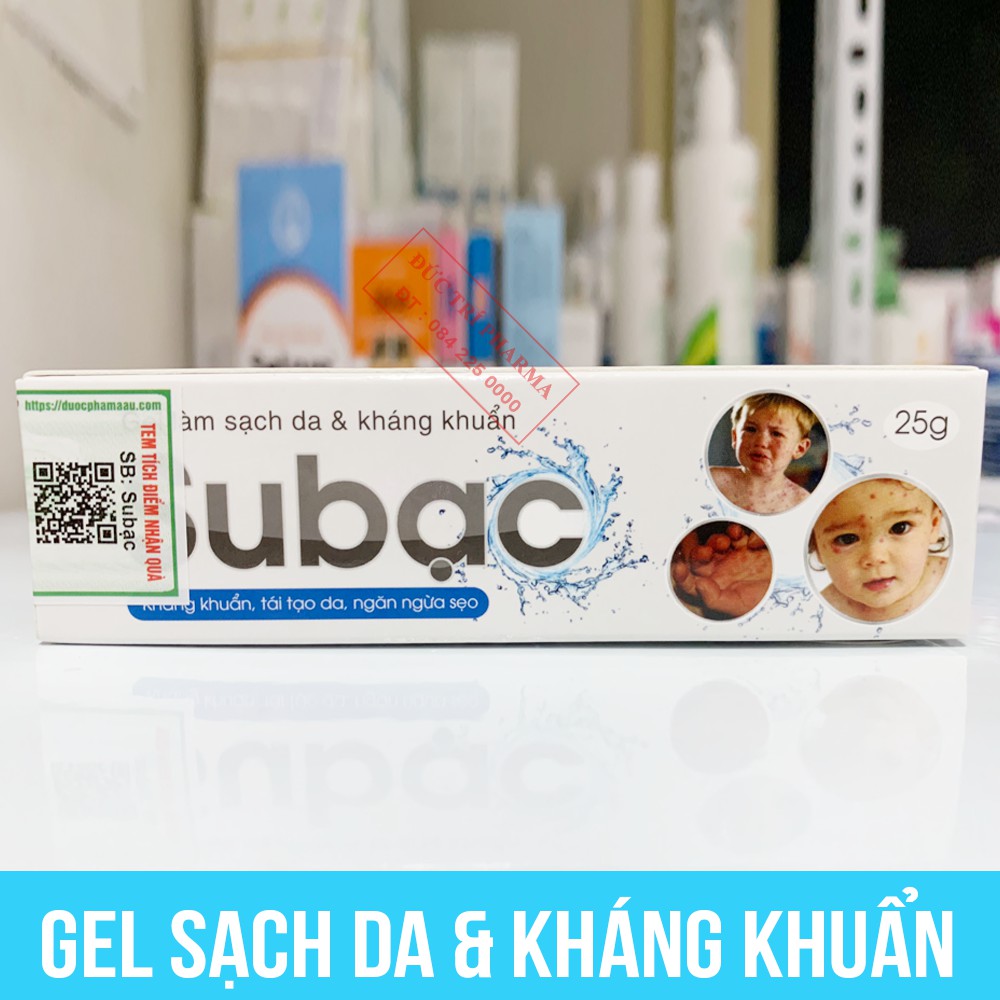 [CHÍNH HÃNG] Su bạc Gel làm sạch và sát khuẩn da