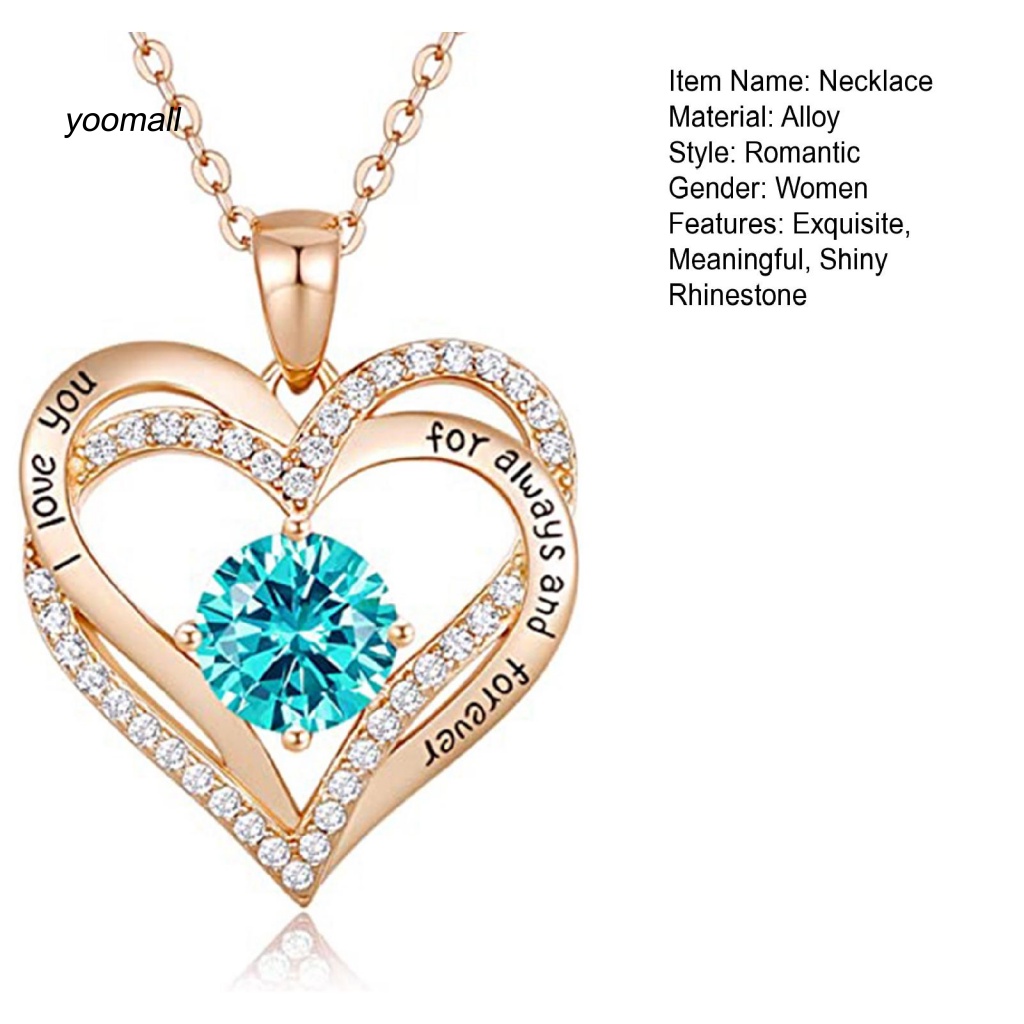 Vòng cổ Mặt Đá Lấp Lánh Có Thể Điều Chỉnh Độ Dài