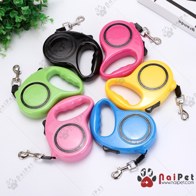 Dây Dắt  Kéo Dài Và Thu Dây Tự Động Cho Chó Mèo DDTD002