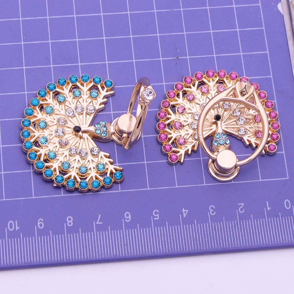 Giá Đỡ Điện Thoại Hình Chim Công Nhiều Màu Tùy Chỉnh Tiện Dụng