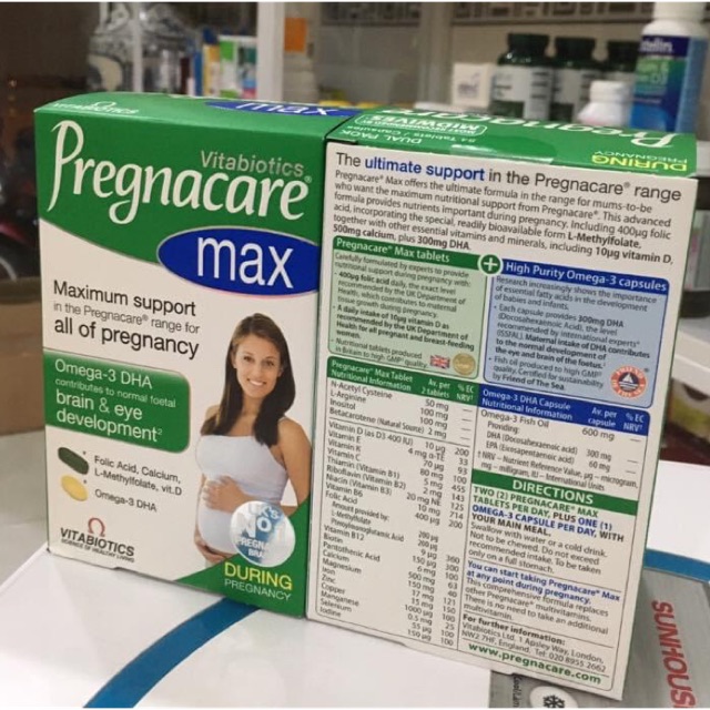 Vitamin bầu Pregnacare Max 28 ngày