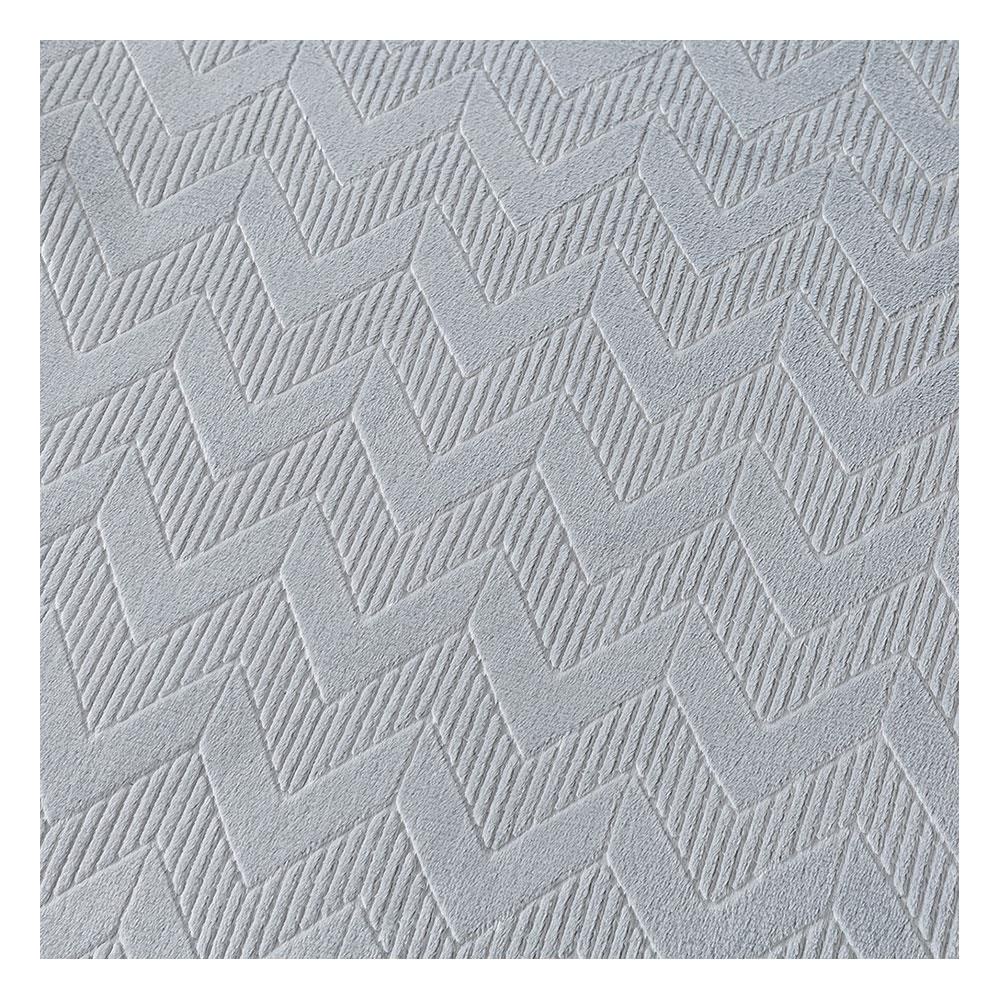 HomeBase HLS Chăn mền bằng Polyester MORRIS mềm mại ấm áp W152xD1xH203 Cm màu xám