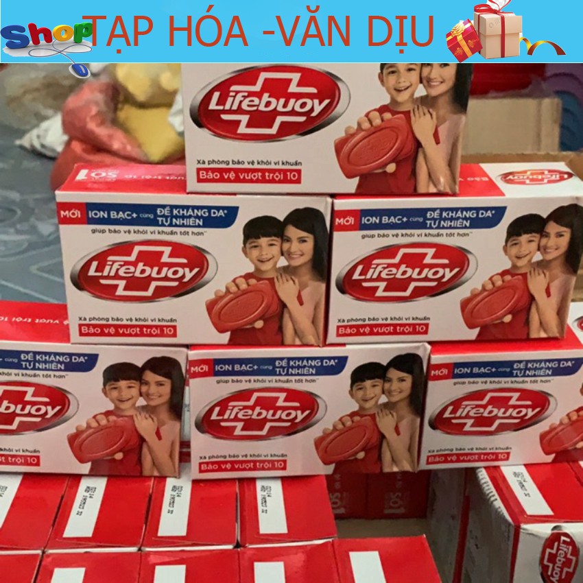 Bánh xà phòng thơm Lifebuoy 125g  ✅còn hàng ✅ tạp hóa Văn Dịu