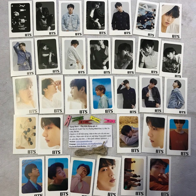 Sét 32 Card BTS, WANNA ONE, TWICE